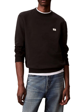 Calvin Klein Felpa Calvin Klein Monologo - Nero