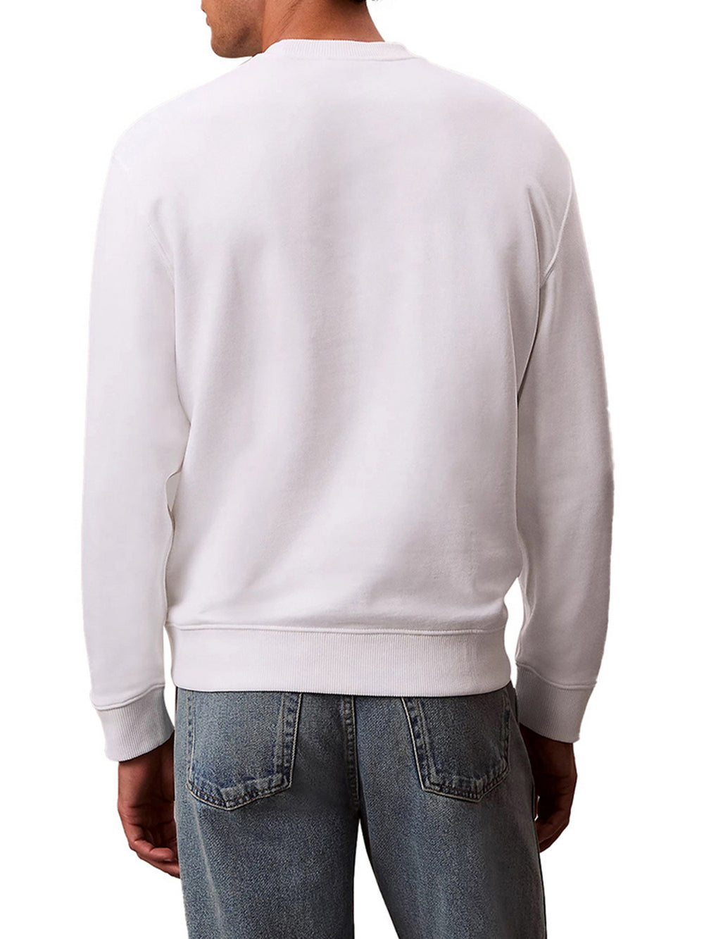 Calvin Klein Felpa Calvin Klein Monologo - Bianco