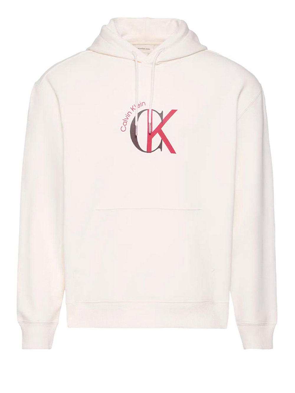 Calvin Klein Felpa Ls Eu 350Terry Graph Calvin Klein - Crema