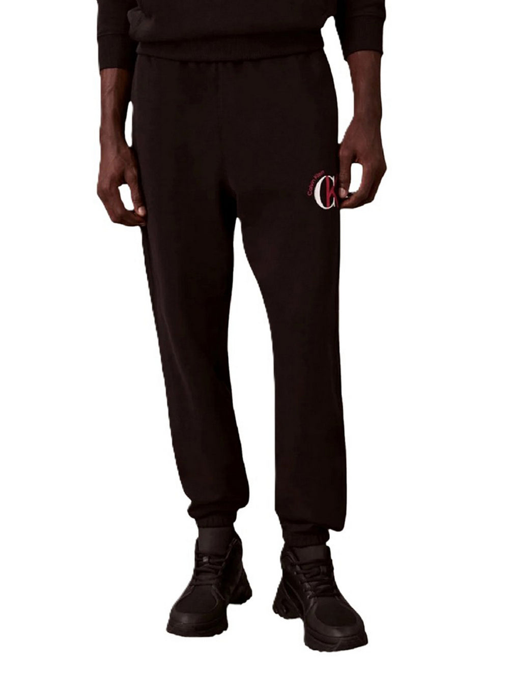 Calvin Klein Pantatuta Calvin Klein Terry Graphic - Nero