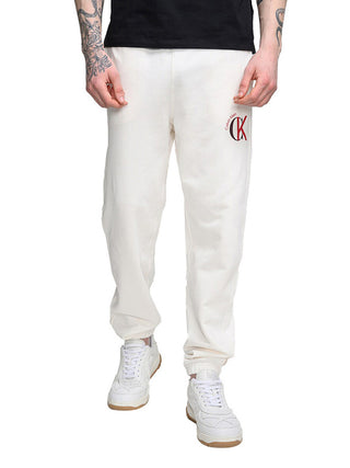 Calvin Klein Pantatuta Calvin Klein Eu 350Terry Graphic - Panna