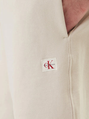 CALVIN2 2USCITA Short Calvin Klein Sportivi 350Terry Badge - Beige