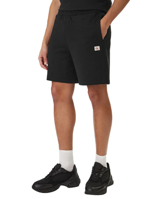 CALVIN2 2USCITA Calvin Klein Short Sportivi 350Terry Badge - Nero
