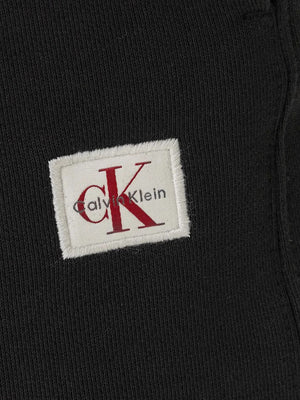 CALVIN2 2USCITA Calvin Klein Short Sportivi 350Terry Badge - Nero
