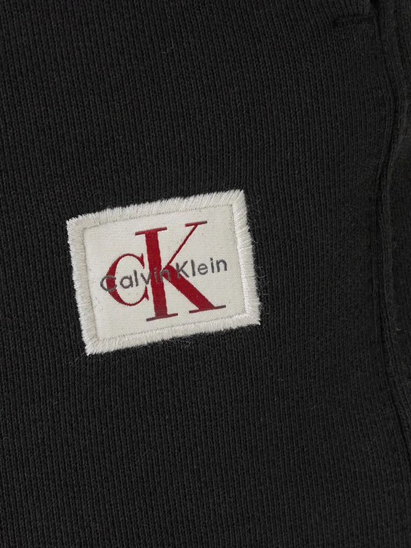 CALVIN2 2USCITA Calvin Klein Short Sportivi 350Terry Badge - Nero