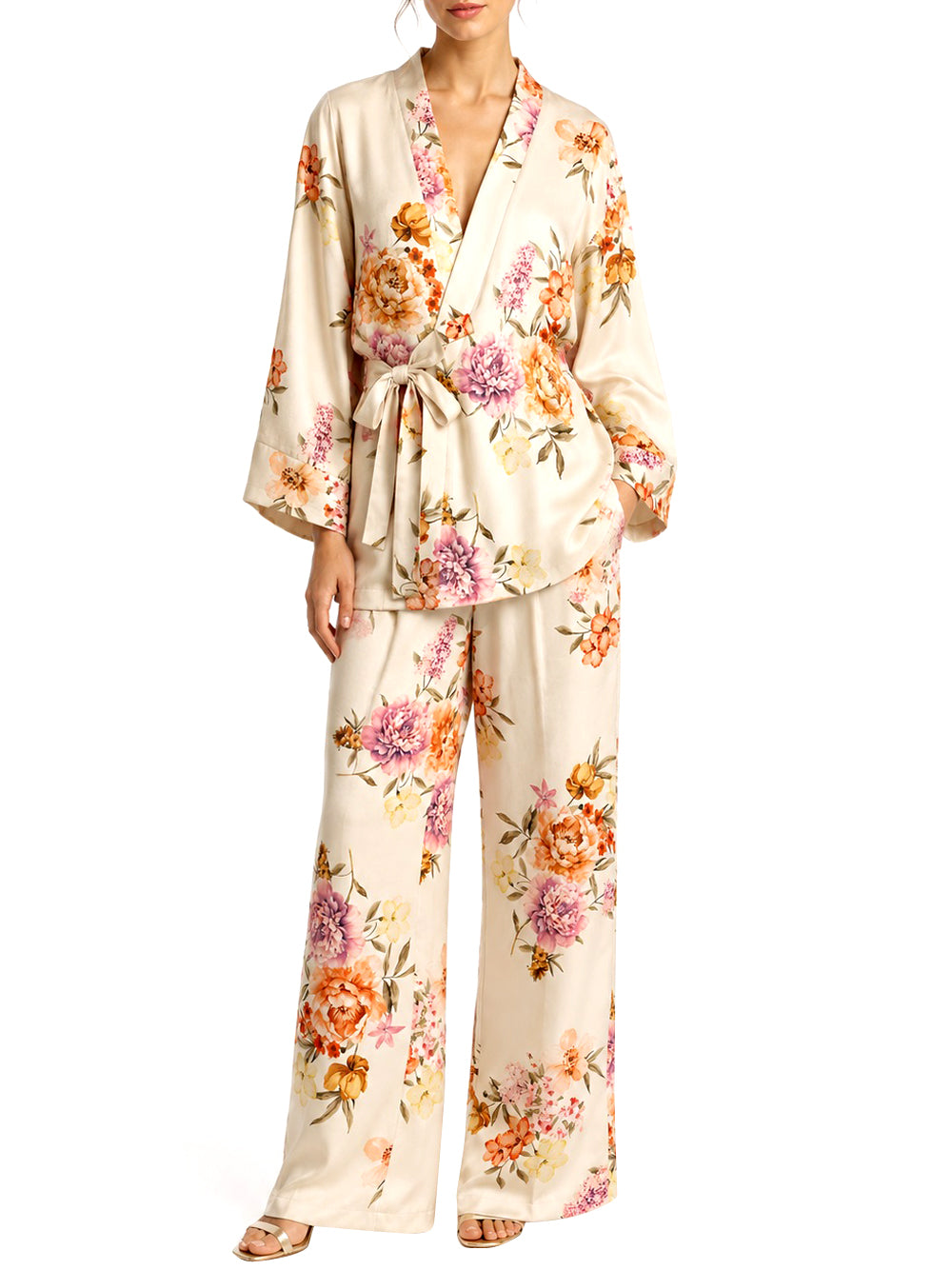 COCCODRILLA STC Completo Stampa Fiori - Multicolore