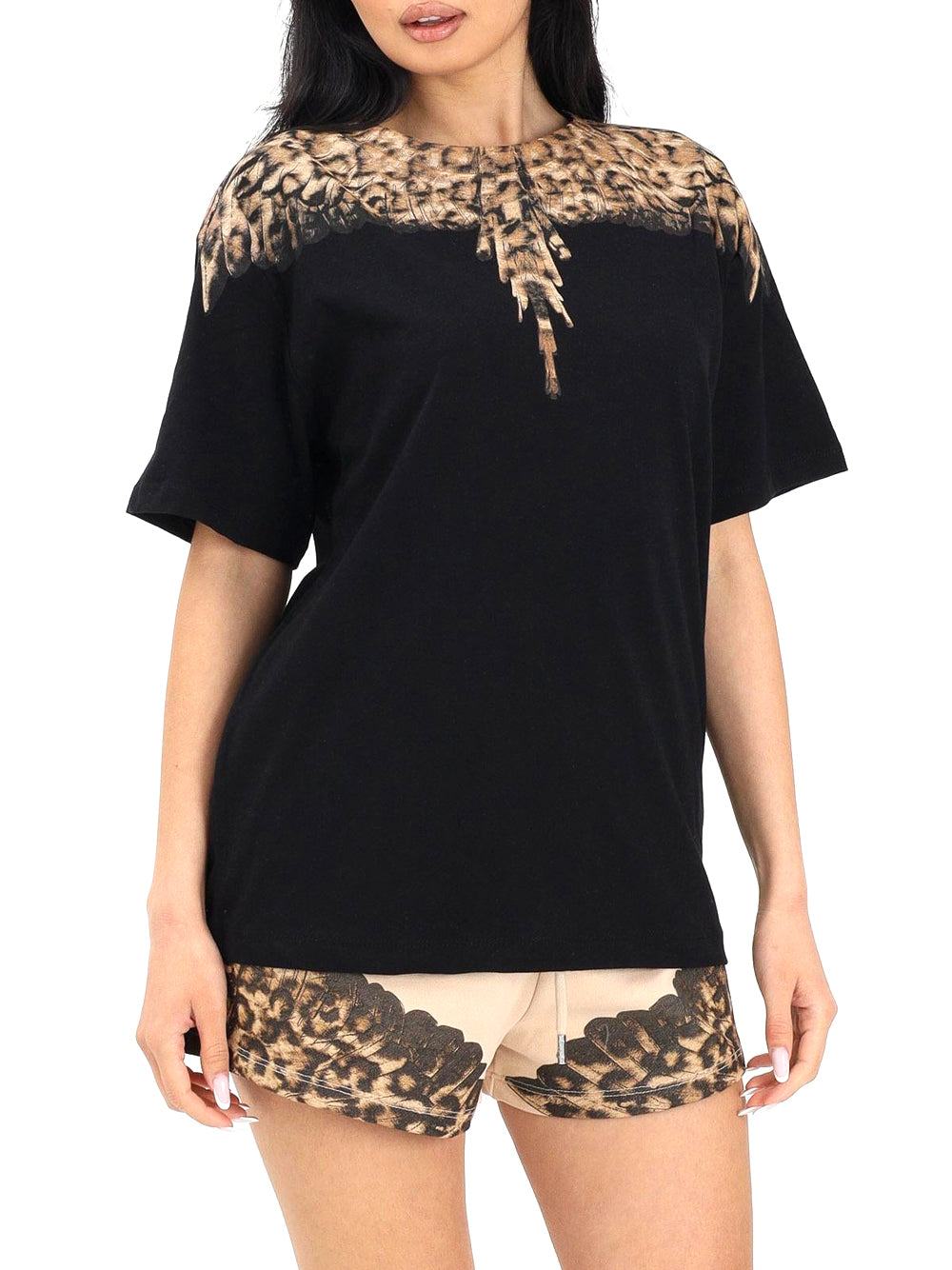 COUNTY OF MILAN T-Shirt County Of Milan 26ECM30166 - Nero Animalier