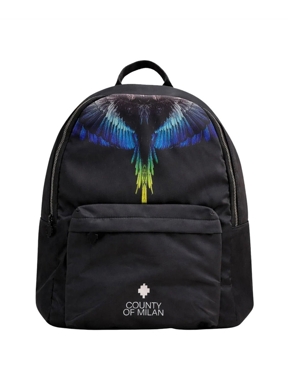 COUNTY OF MILAN Zaino Marcelo Burlon Printed - Nero/Multi