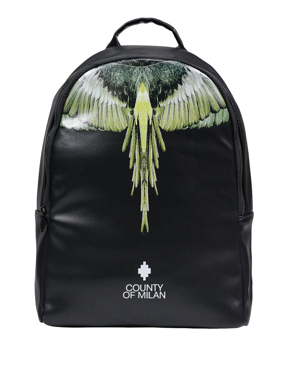 COUNTY OF MILAN Zaino Marcelo Burlon Printed - Nero/Giallo