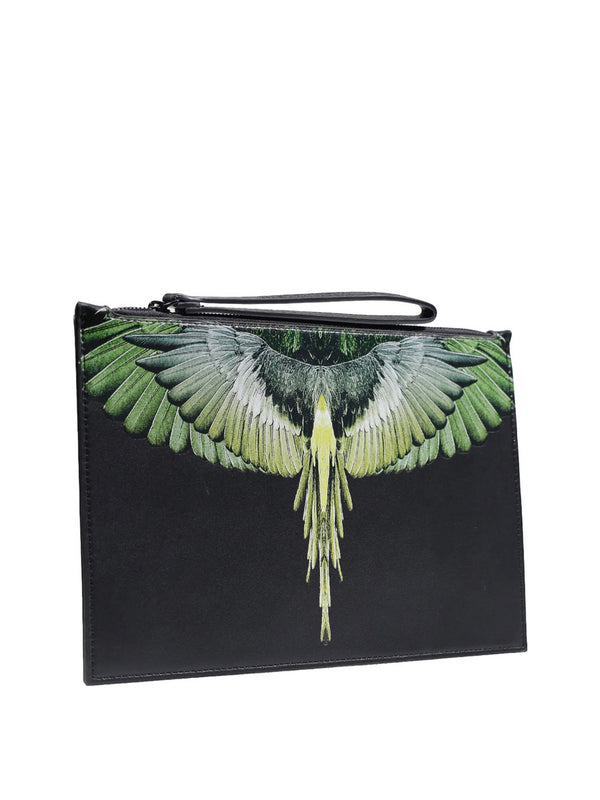 Marcelo Burlon Pochette Marcelo Burlon - Nero/Giallo