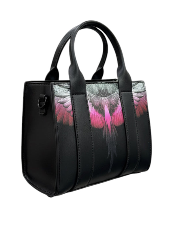 COUNTY OF MILAN Borsa a Tracolla Mini Tote County Of Milan - Nero/Multi