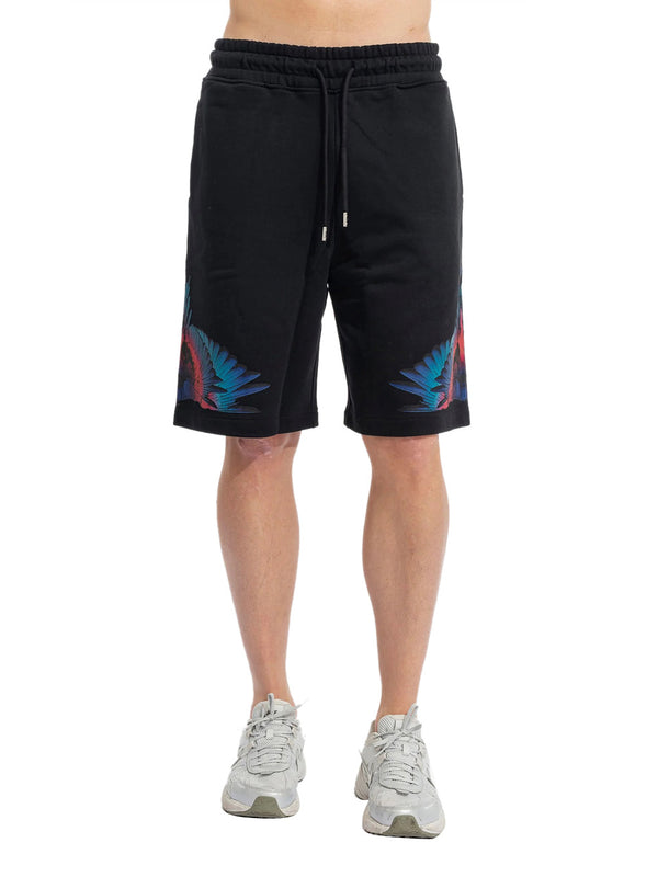COUNTY OF MILAN Bermuda Marcelo Burlon In Cotone - Nero/Multi