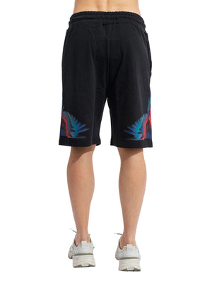 COUNTY OF MILAN Bermuda Marcelo Burlon In Cotone - Nero/Multi