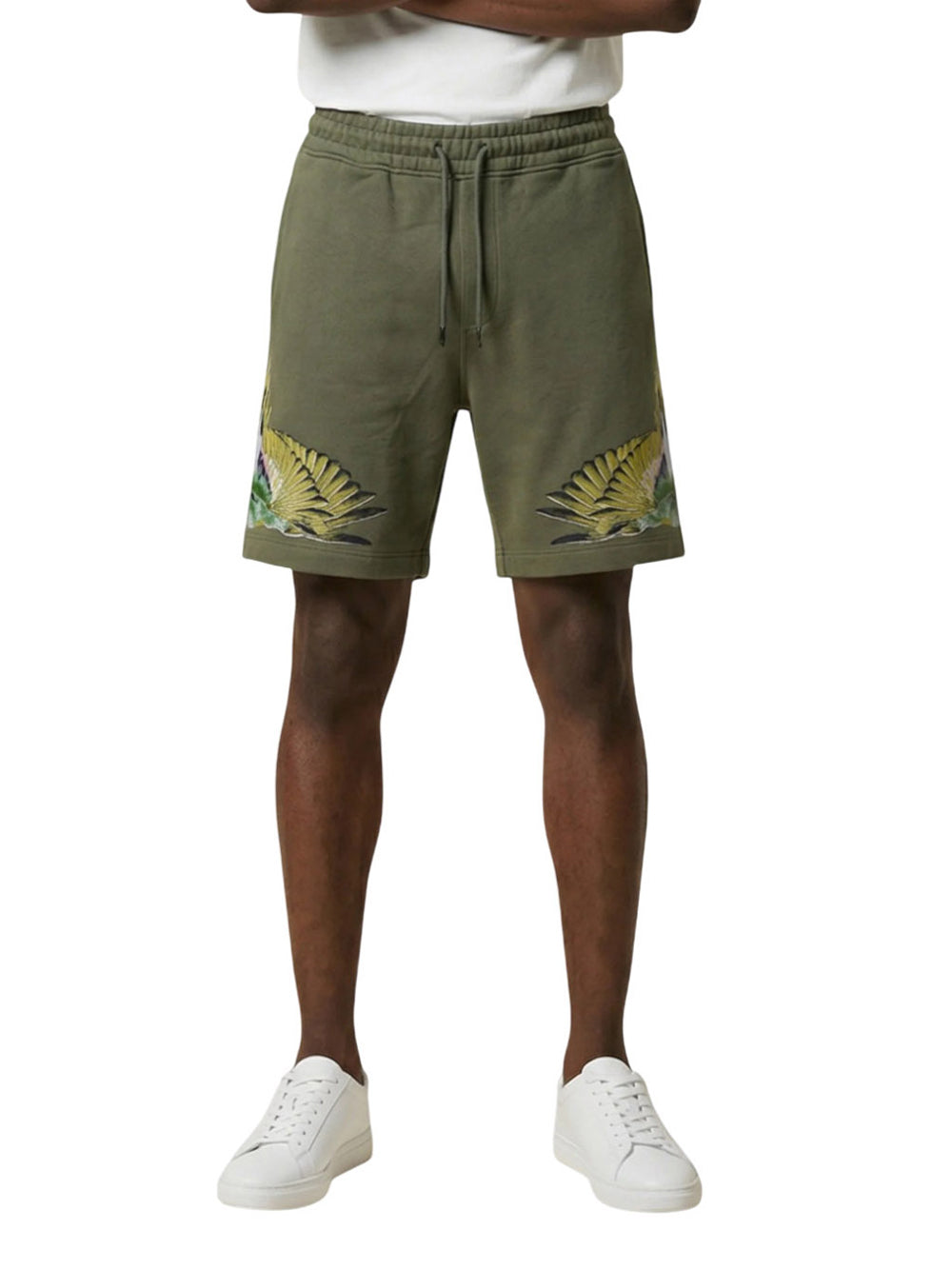 COUNTY OF MILAN Bermuda Marcelo Burlon In Cotone - Verde