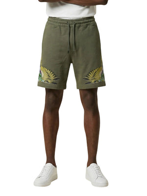 COUNTY OF MILAN Bermuda Marcelo Burlon In Cotone - Verde