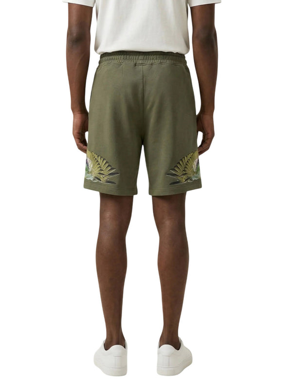 COUNTY OF MILAN Bermuda Marcelo Burlon In Cotone - Verde