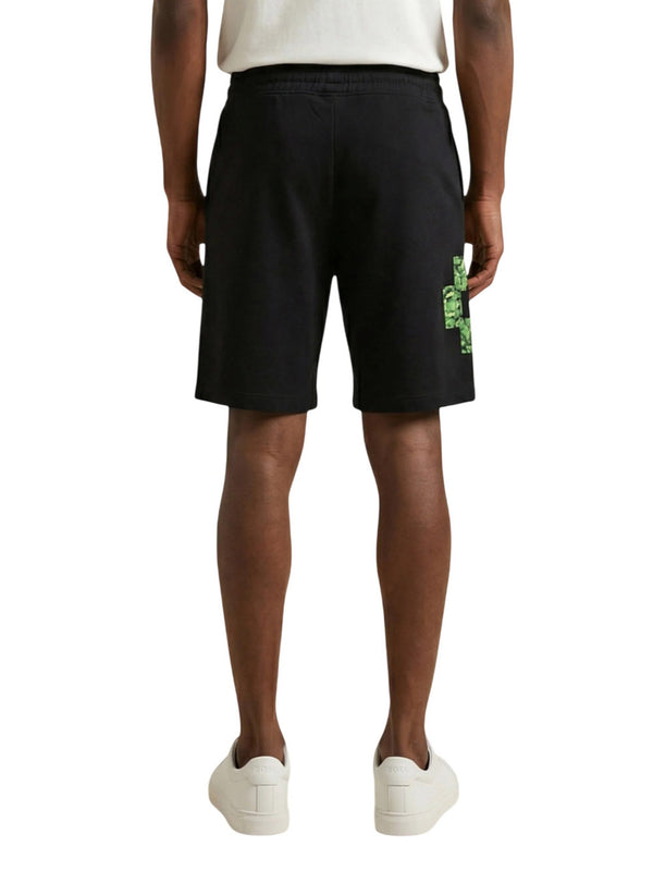 COUNTY OF MILAN Bermuda Marcelo Burlon In Cotone - Nero
