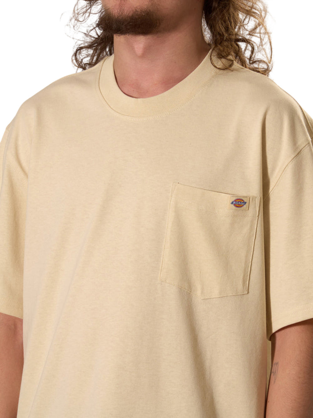 DICKIES T-Shirt Dickies Luray Pocket - Giallo