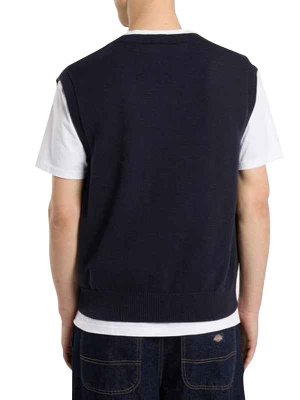 DICKIES Gilet In Maglia Summerdale Dickies - Blu