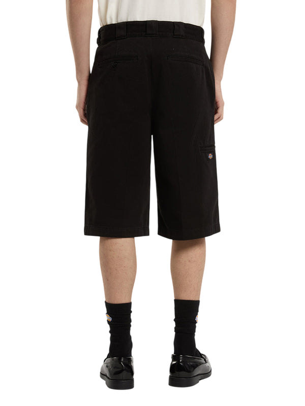 DICKIES Bermuda Da Lavoro 247 13-Inch Tinti In Capo Loose - Neri