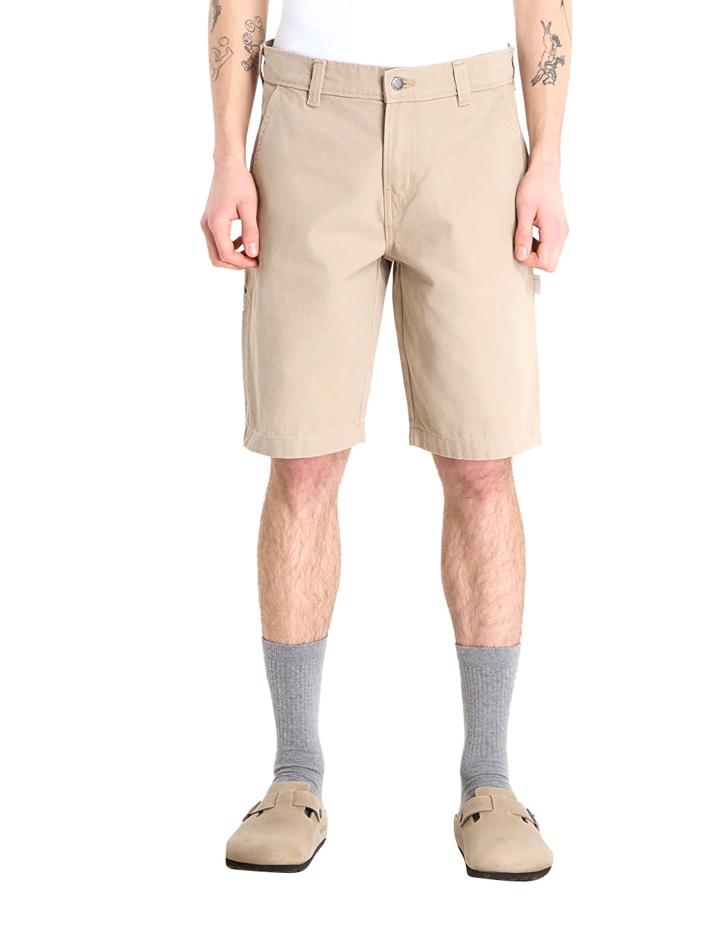 DICKIES Bermuda Canvas Carpenter Short Dickies - Beige