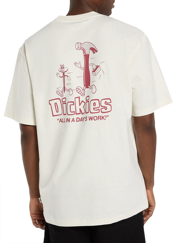 DICKIES T-Shirt Fairlawn Dickies - Beige/Bianco