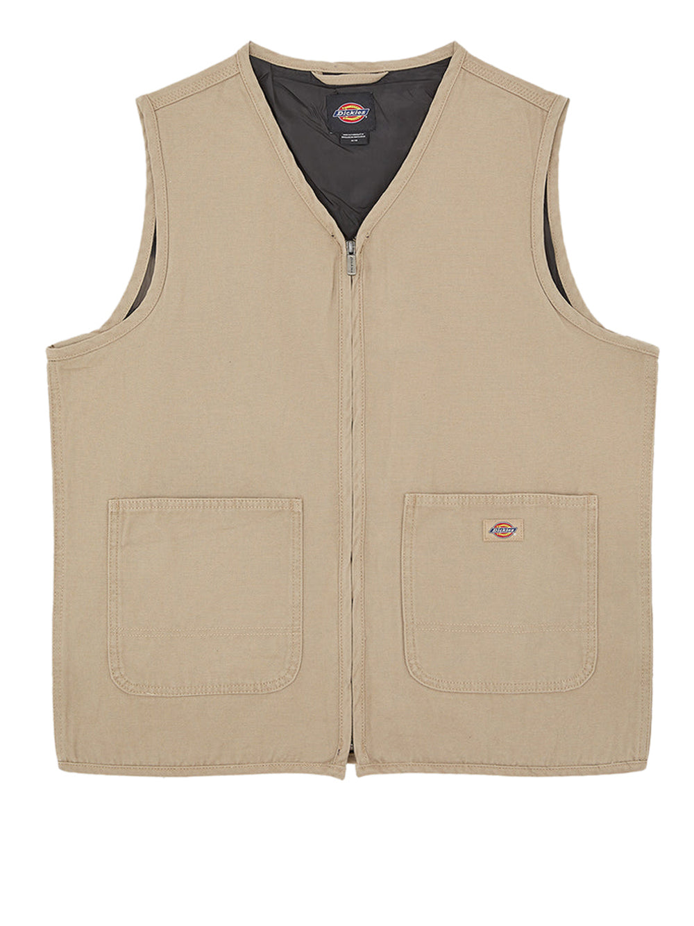 DICKIES Gilet Dickies In Canvas - Sabbia