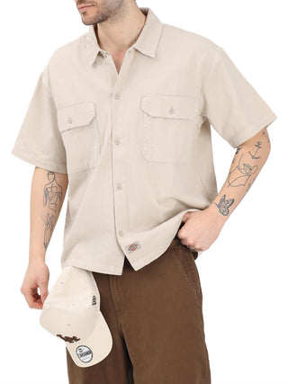 DICKIES Camicia Dickies 247 Gd Work - Beige