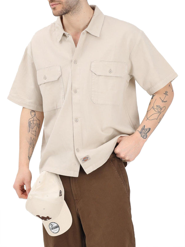 DICKIES Camicia Dickies 247 Gd Work - Beige