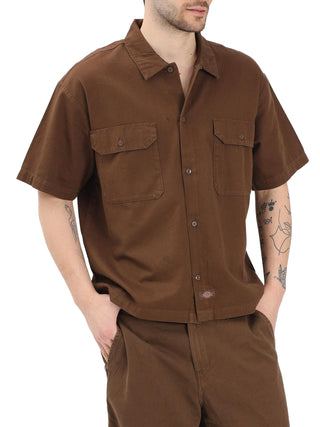 DICKIES Camicia Dickies 247 Gd Work - Marrone