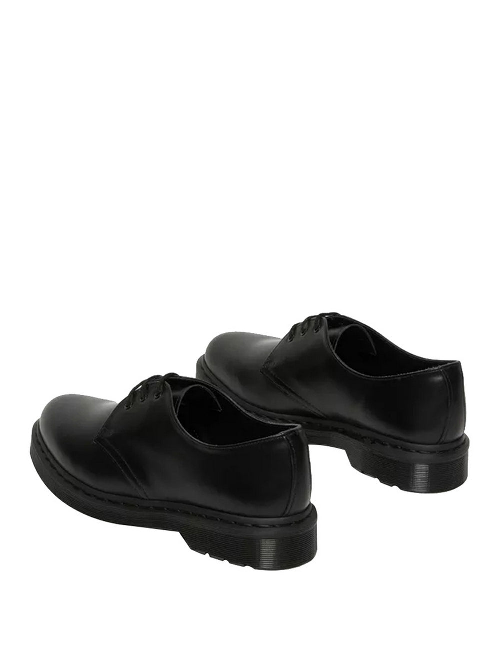 Dr Martens Stringato Casual 1461 Mono Black Smooth 14345001 - Nero