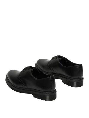 Dr Martens Stringato Casual 1461 Mono Black Smooth 14345001 - Nero