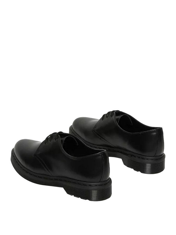 Dr Martens Stringato Casual 1461 Mono Black Smooth 14345001 - Nero