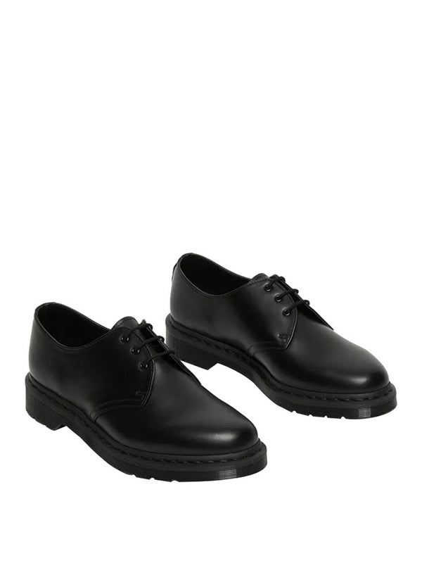 Dr Martens Stringato Casual 1461 Mono Black Smooth 14345001 - Nero