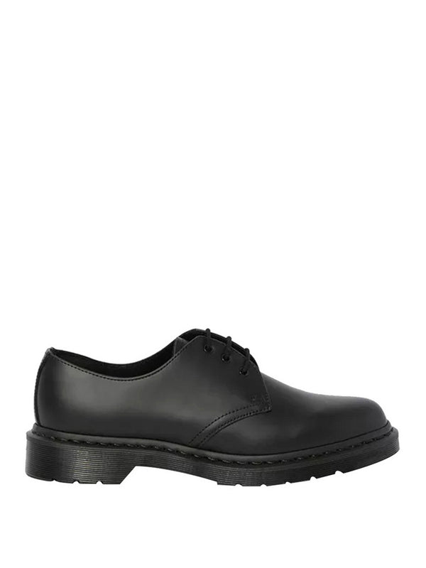 Dr Martens Stringato Casual 1461 Mono Black Smooth 14345001 - Nero