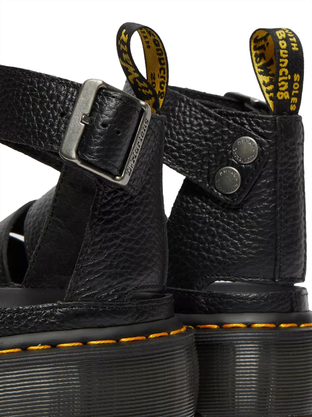 DR MARTENS Sandalo Basso Dr Martens Platform Quad Clarissa II - Nero