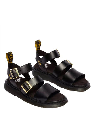 DR MARTENS Sandalo Basso Dr Martens Gladiator Gryphon - Nero