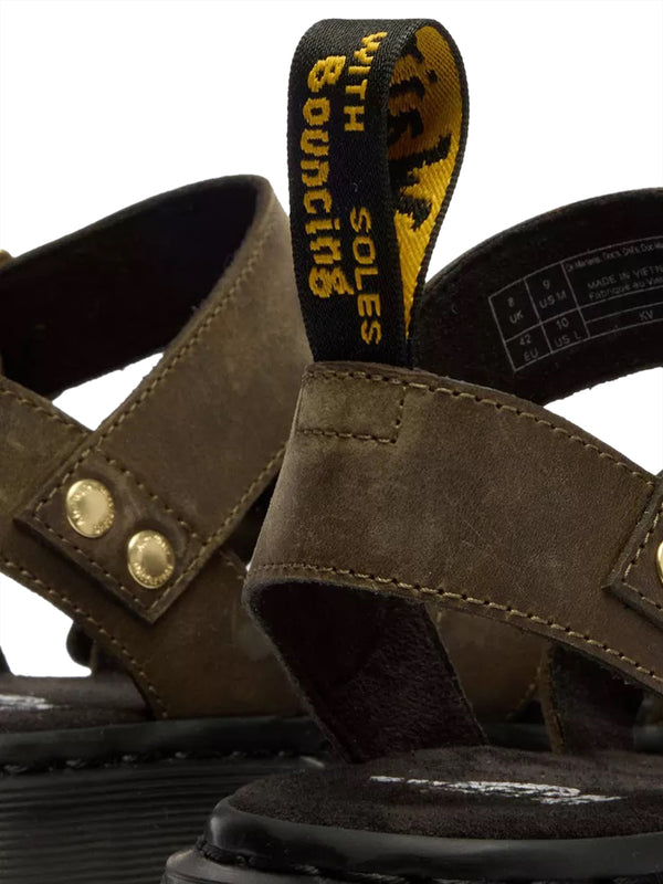 DR MARTENS Sandalo Dr Martens Gryphon Olive