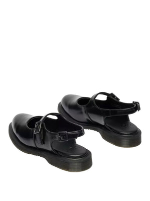 DR MARTENS Ballerine Dr Martens Madaline Mary Jane In Pelle Smooth - Nero