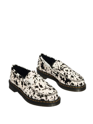 DR MARTENS Mocassini Dr Marterns Penton Dalmatian Print - Crema/Nero