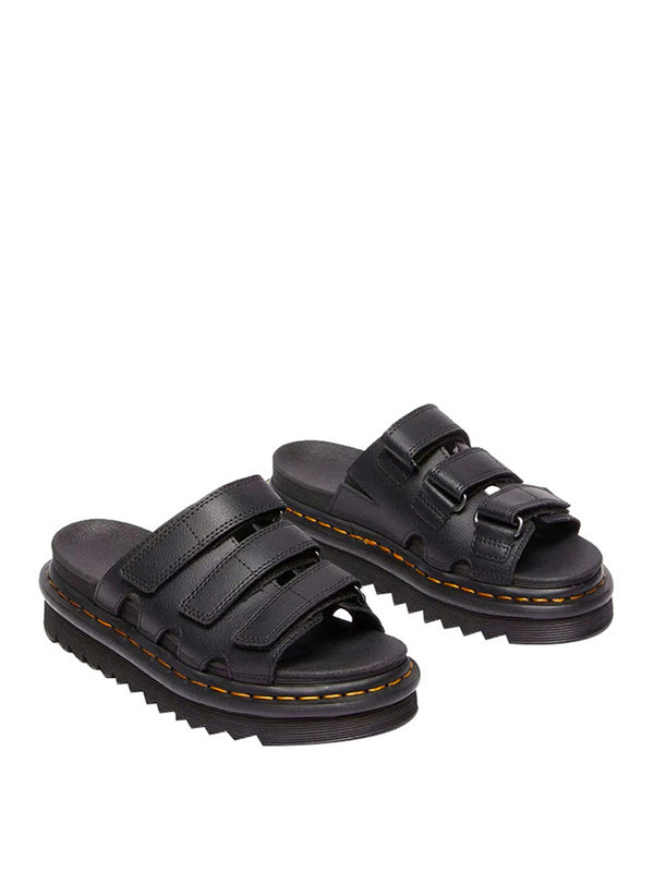 Dr Martens Sandalo Basso Raine Slide Black Athena 40522001