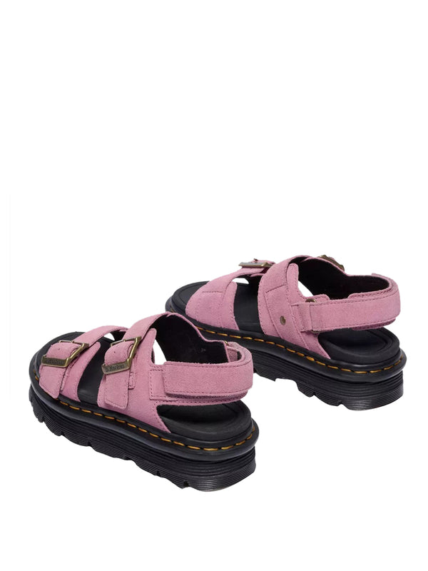 DR MARTENS Sandalo Basso Dr Martens Zebzag - Rosa