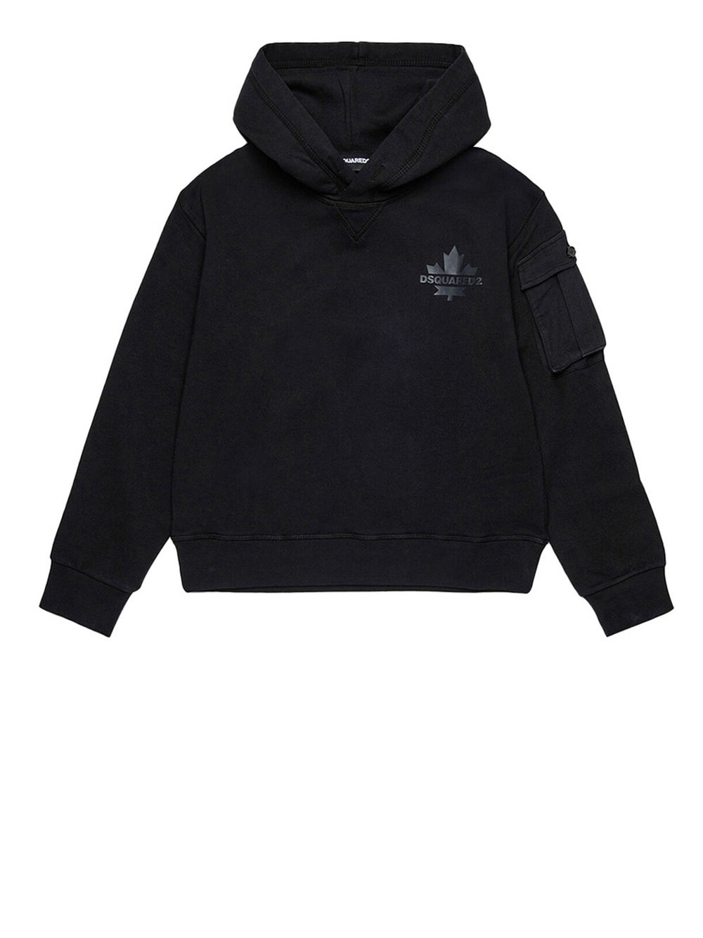 Dsquared Felpa Dsquared2 Maple Leaf - Nero
