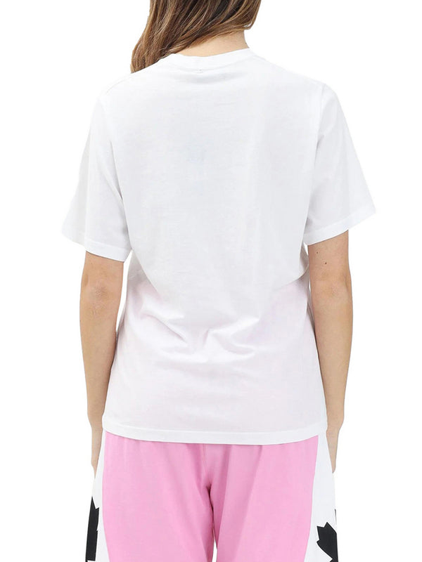 Dsquared T-Shirt Dsquared2 Slouch Fit - Bianco