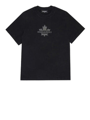 Dsquared T-Shirt Dsquared Slouch Fit - Nero