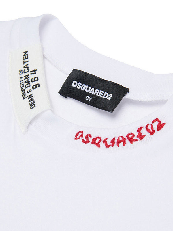 Dsquared T-Shirt Dsquared2 Slouch Fit - Bianco