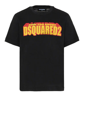 Dsquared T-Shirt Dsquared2 Loose Fit - Nero