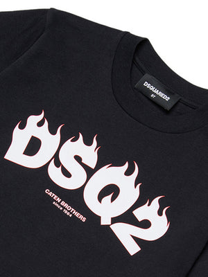 Dsquared T-Shirt Dsquared2 Slouch Fit - Nero