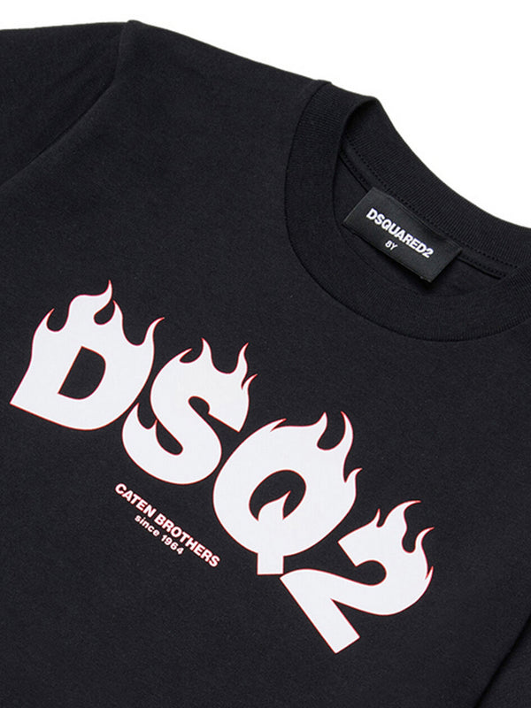 Dsquared T-Shirt Dsquared2 Slouch Fit - Nero
