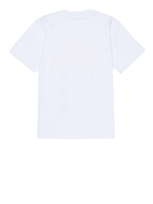 Dsquared T-Shirt Dsquared2 Maple Leaf - Bianco